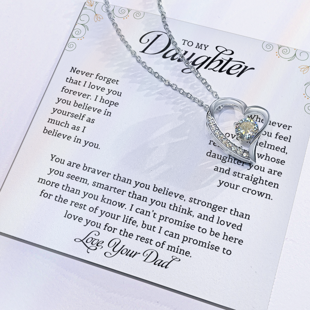 To My Daughter | Forever Love Necklace