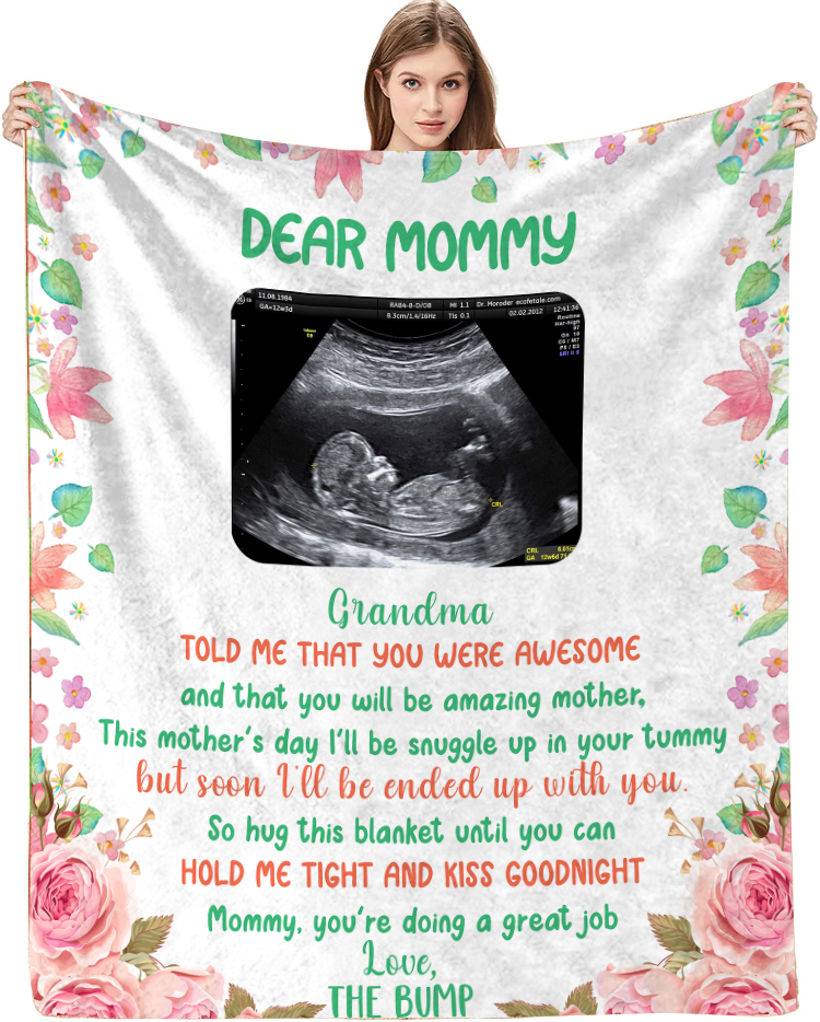 Dear Mommy | Fleece Blanket