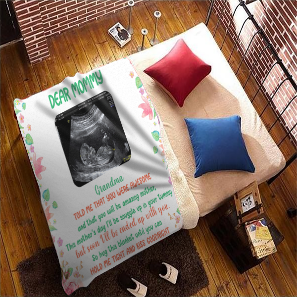 Dear Mommy | Fleece Blanket